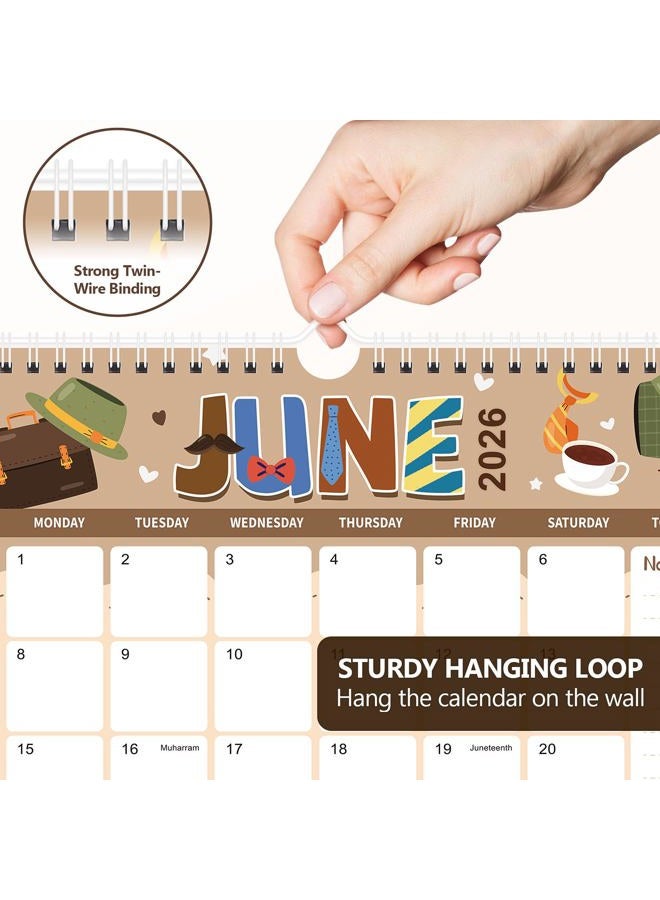 Zuozee 2026 Calendar, Wall Calendar 2026-2027, 24 Month Calendar from January 2026 to December 2027, 11" X 8.5", Monthly Calendar with Twin-Wire Binding, Perfect for Organizing at Home, Office & School - Image 4