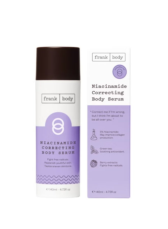 Frank Body Niacinamide Correcting Body Serum 140ml - Image 3