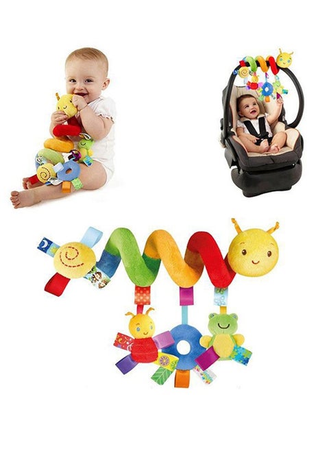 Bed Around The Car Hanging Caterpillar Color Label Baby Soothing Toys Educational Toys