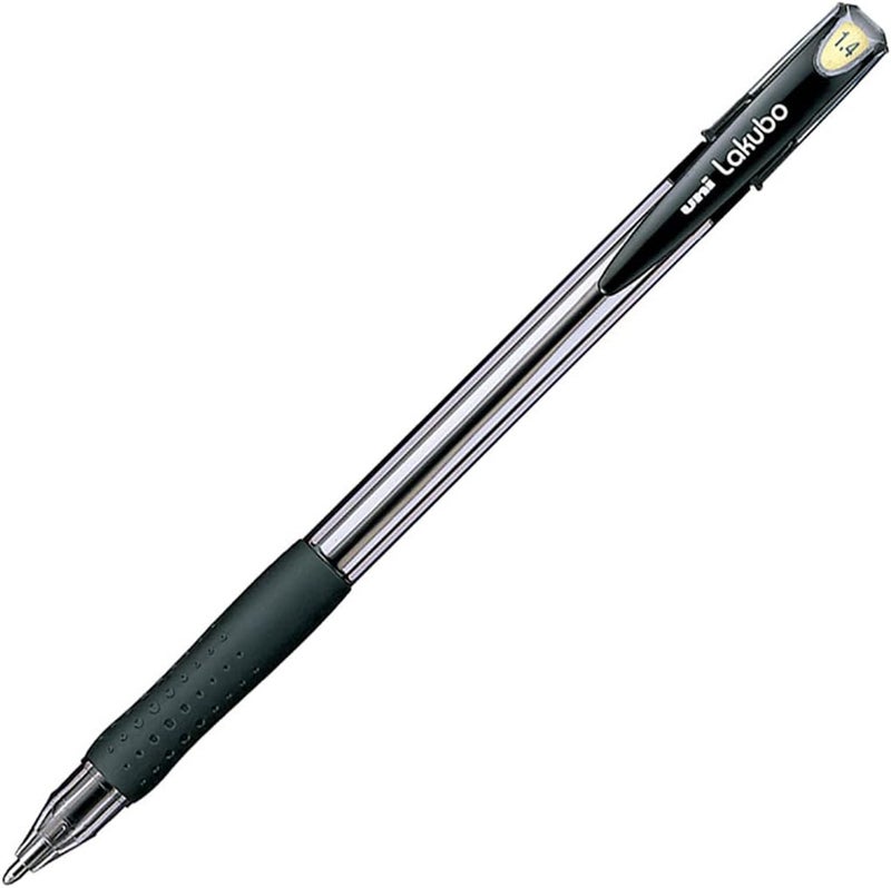 يوني بول uni-ball Lakubo Ballpoint Pen - Black