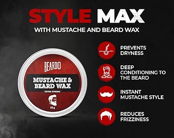 BEARDO BEARDO Beard Mustache Wax 50g by BEARDO - Image 2