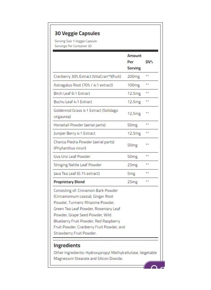 Body Builder Body Builder Aqua Balance, Helps Manage Weight and Shed Excess Water, Relieves Bloating, 30 Veggie Capsules  - Image 2