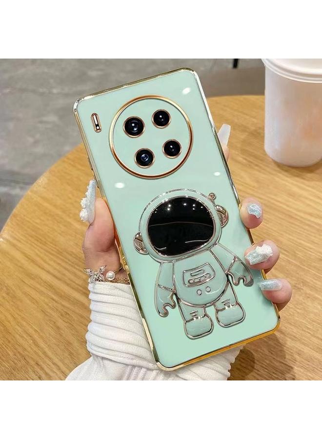 جرين تايجر جراب لهاتف Huawei Mate 40 / 40E جراب هاتف مطلي بالكهرباء على شكل رائد فضاء - Image 1