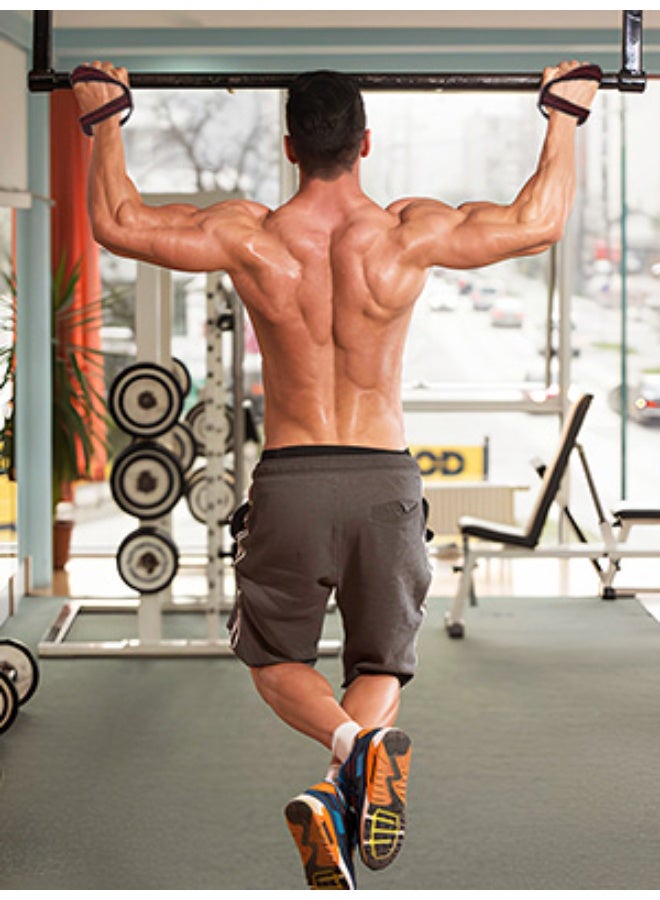 أس تس إل سوار رفع الاثقال بتصميم على شكل رقم 8، ستراب معصم اليد للرجال والنساء لتمرين الرفعة المميتة وتمارين القوة وتعزيز القبضة. متوفر بمقاسين - Image 4