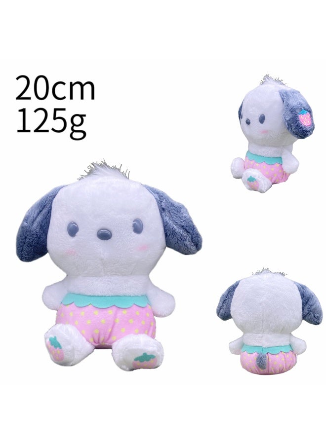 Sanrio Kuromi Series Cute Plush Doll - Lolita Princess Skirt Bow Doll 