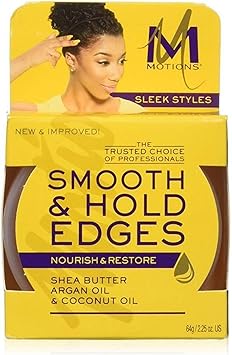 Motions Smooth Hold Edges Gel with Shea Butter Argan Oil Coconut No Sulfates No Parabens 64g225oz - Image 2