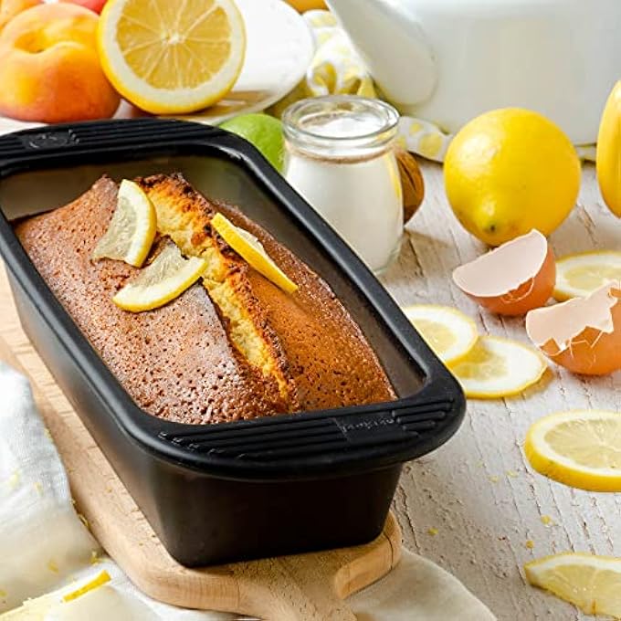 Mastrad Cake Tin Loaf Tin  Premium Silicone Bread Baking Mould for Baking  NonStick Coating Temperature Resistant and Dishwasher Safe - Image 4