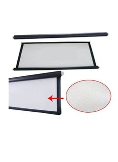 Generic Projector screen 100 inch manual roll portable  - Image 1