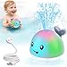 GIGILLI Original Magnetic Charging Whale Bath Toy Light Up Baby Bath Toys for Kids Ages 13 Baby Easter Basket Stuffers Bathtub Water Toy Sprinkler 1 2 3 Year Boys Girls Gifts Bath Toy 61218 Months - Image 2