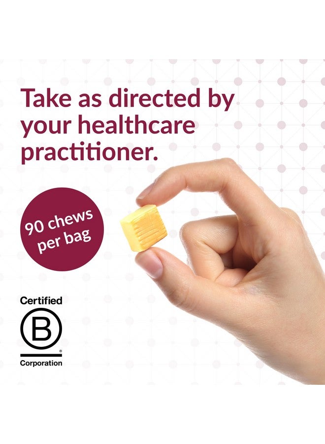 بارياتيك أدفانتج أقراص سيترات الكالسيوم من بارياتريك أدفانتج، ٥٠٠ ملغ، قابلة للمضغ - لمرضى جراحة السمنة - فيتامين د٣ - مكمل كالسيوم قابل للمضغ خالٍ من السكر - أقراص كالسيوم بارياتريك - بنكهة الليمون - ٩٠ قرصًا - Image 2