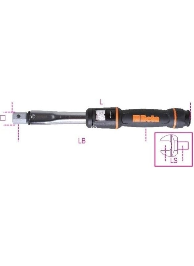 Beta 669N/2 Torque Wrench 9X12MM 5-25 Nm  - Image 2