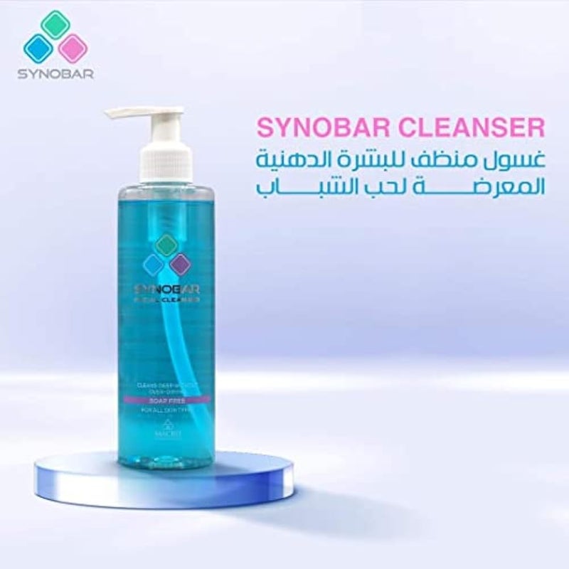 Synobar facial cleanser soap free 250ml - Image 3