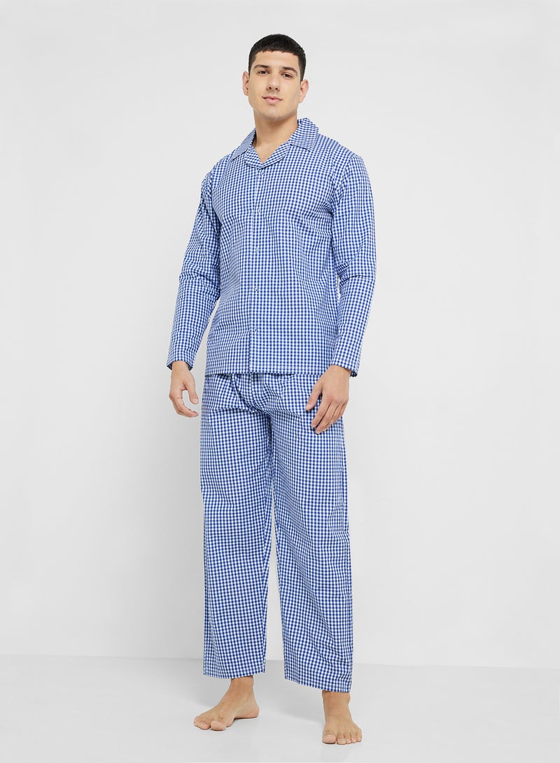 Robert Wood Nightwear Shirt & Pants Sets  - Image 1