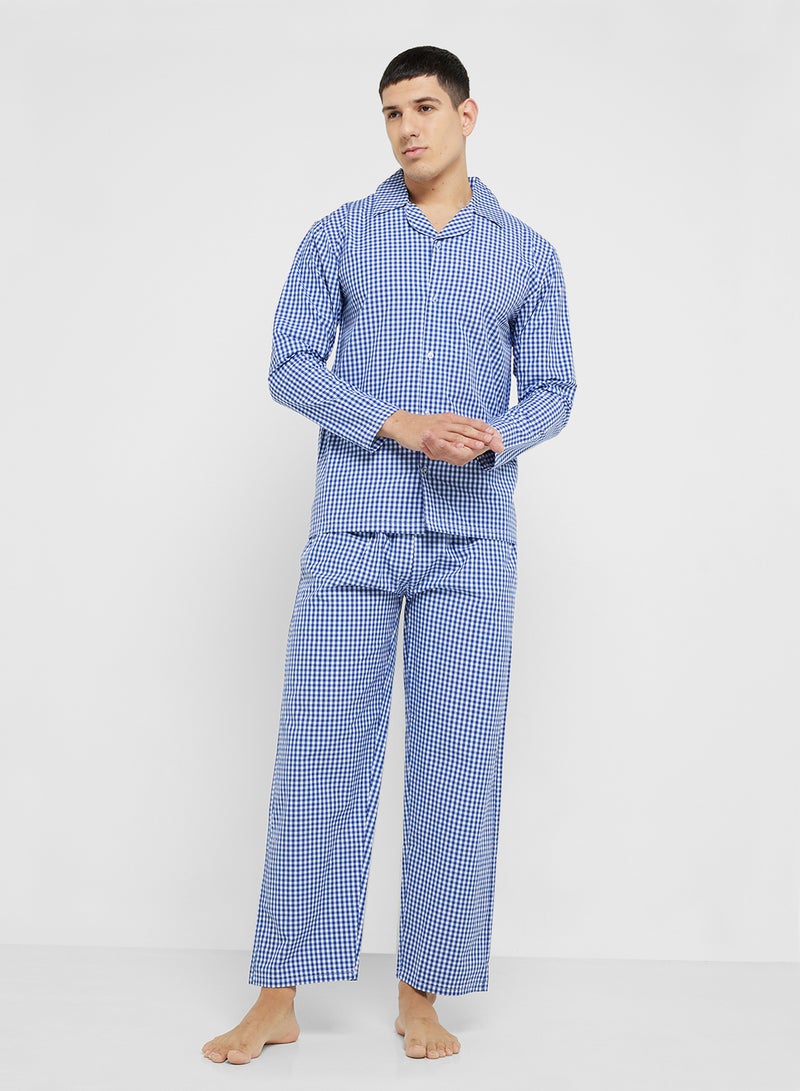 Robert Wood Nightwear Shirt & Pants Sets  - Image 5