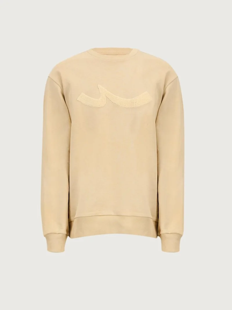 LTB Signed Zero Collar Long Sleeve Regular Fit Sweatshirt