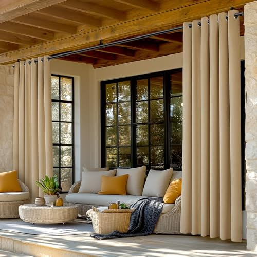 Zeerobee Curtain Rods for Windows 32 to 240, Black Curtain Rod, Adjustable 1 Inch Heavy Duty Outdoor/Indoor Modern Drapery Pole, 32"-240" - Image 2