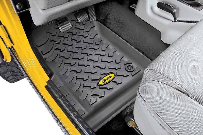 Bestop 5150901 Front Pair of Floor Mats for Jeep Wrangler 19972006 - Image 3