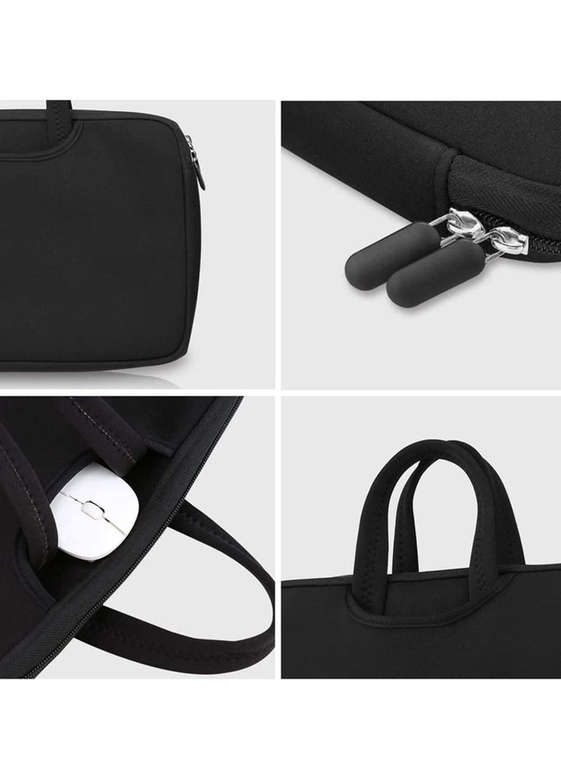 Laptop Tablet Sleeve Case Slim Travel Handle Bag/Notebook Computer Protective Sleeve/Durable Business Messenger Briefcases for Men Women MacBook Air Pro Retina (13.3 Inch) - Image 2