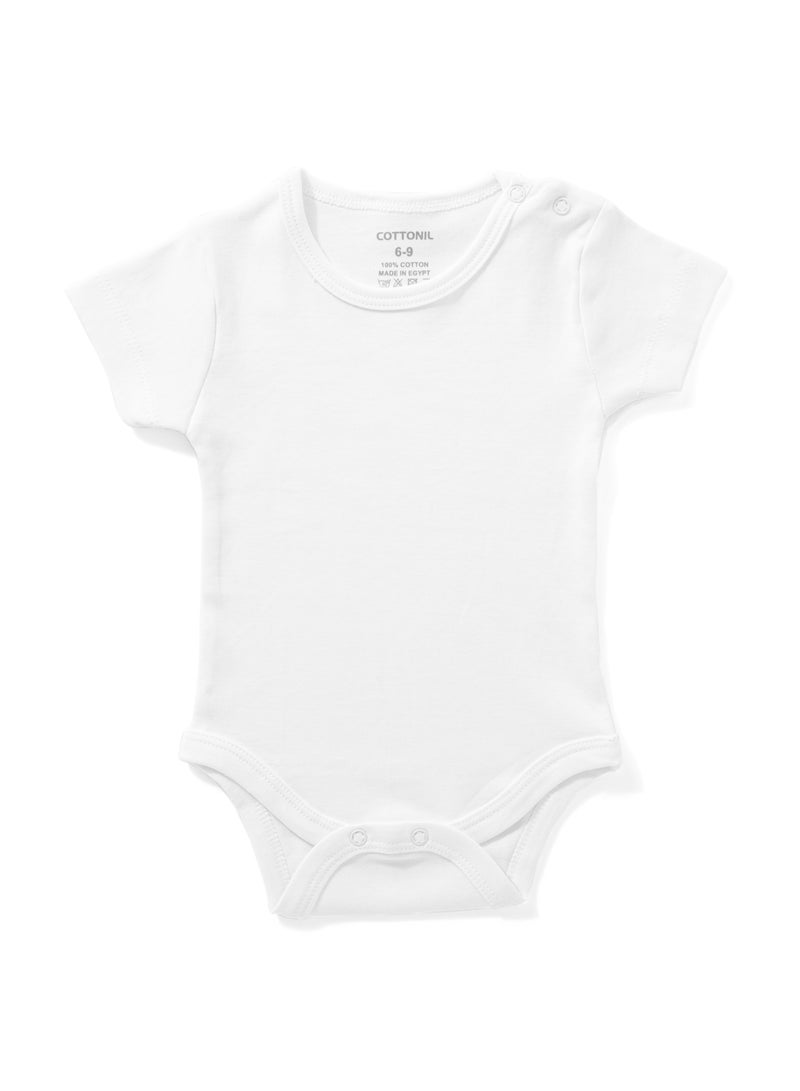 COTTONIL Pack of 6 Cotton Half Sleeve Bodysuit for Baby  - Image 4