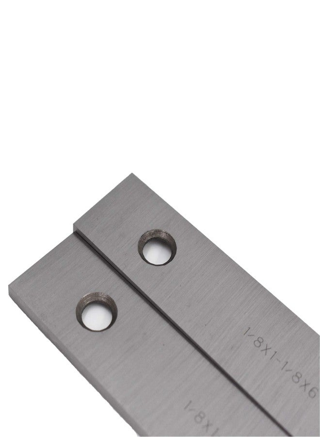 TINVHY 10 Pair Matched Machinist Thin Parallel Bars 1/8 Inch Thick x 6 Inches Long 1/2 inch Through 1-5/8 inches Wide Parallel and Height Tolerances 0.0002 Inch Hardness 52-58 HRC - Image 5