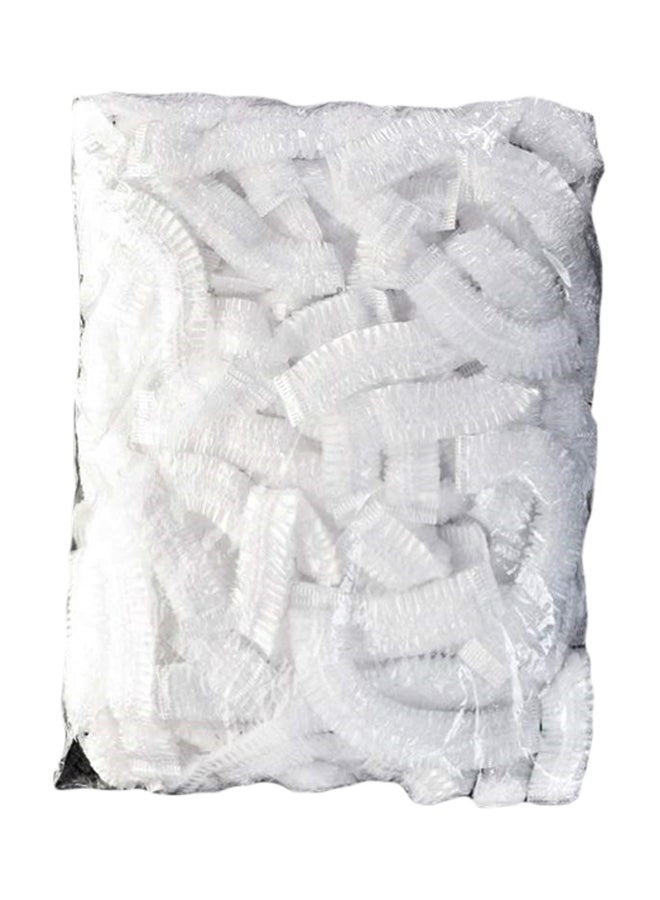 100-Piece Shower Cap Set Clear - Image 1