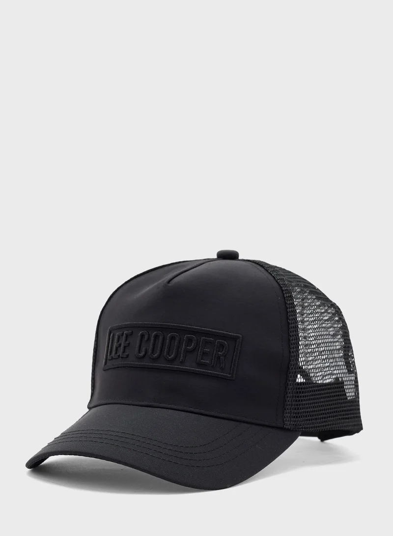 Lee Cooper Logo Curved Peak Cap