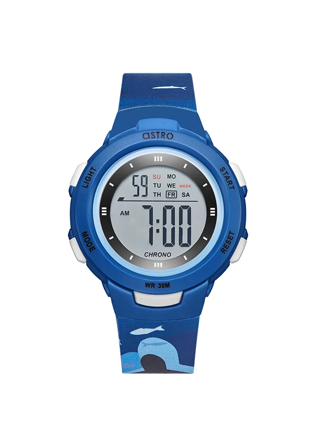 ASTRO ASTRO Kids Digital D.Blue Dial Watch - A23914-PPNN-SK