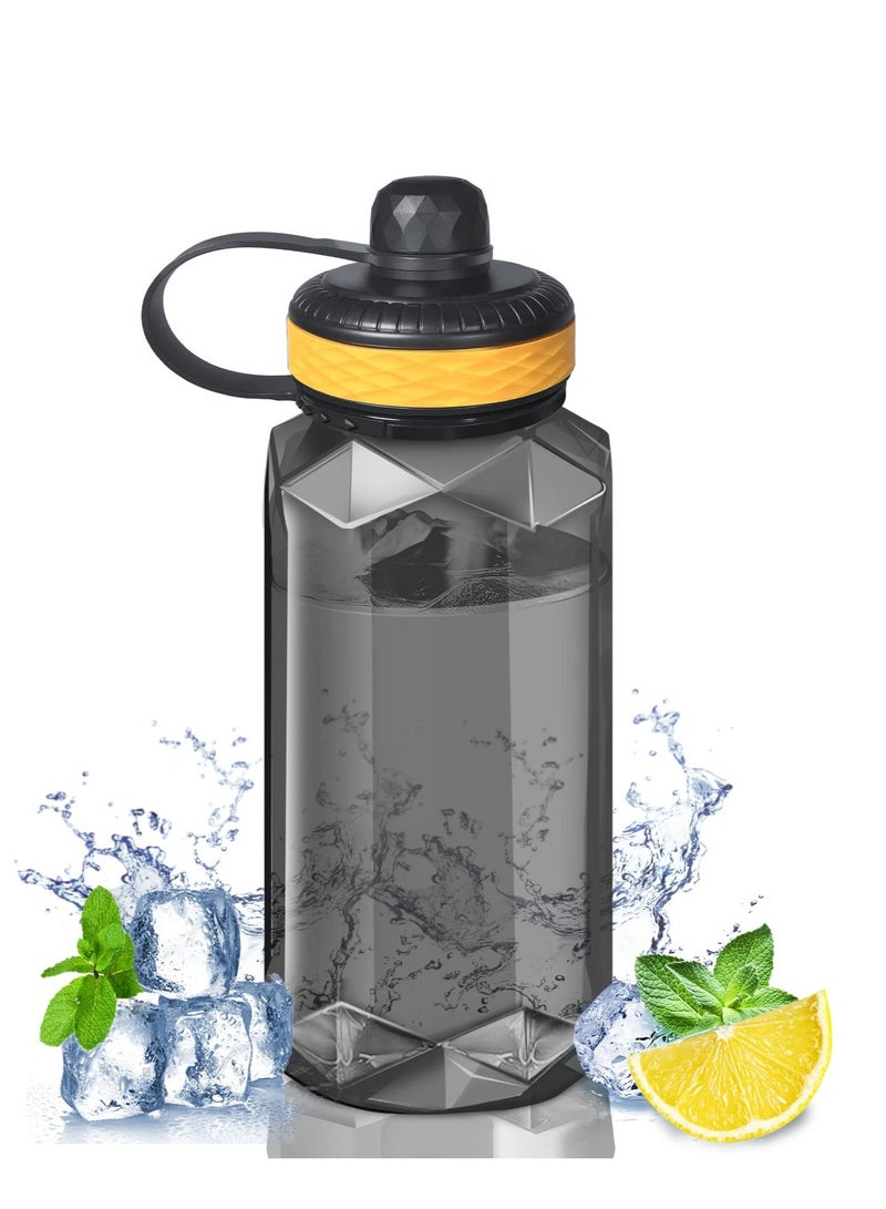 Excefore Water Bottle 32oz, Leakproof Water Bottle,Sport Drinking Bottle ,Gym Bottle Large Water Bottle Portable for Gym Running Cycling School Office Sports Fitness - Image 1