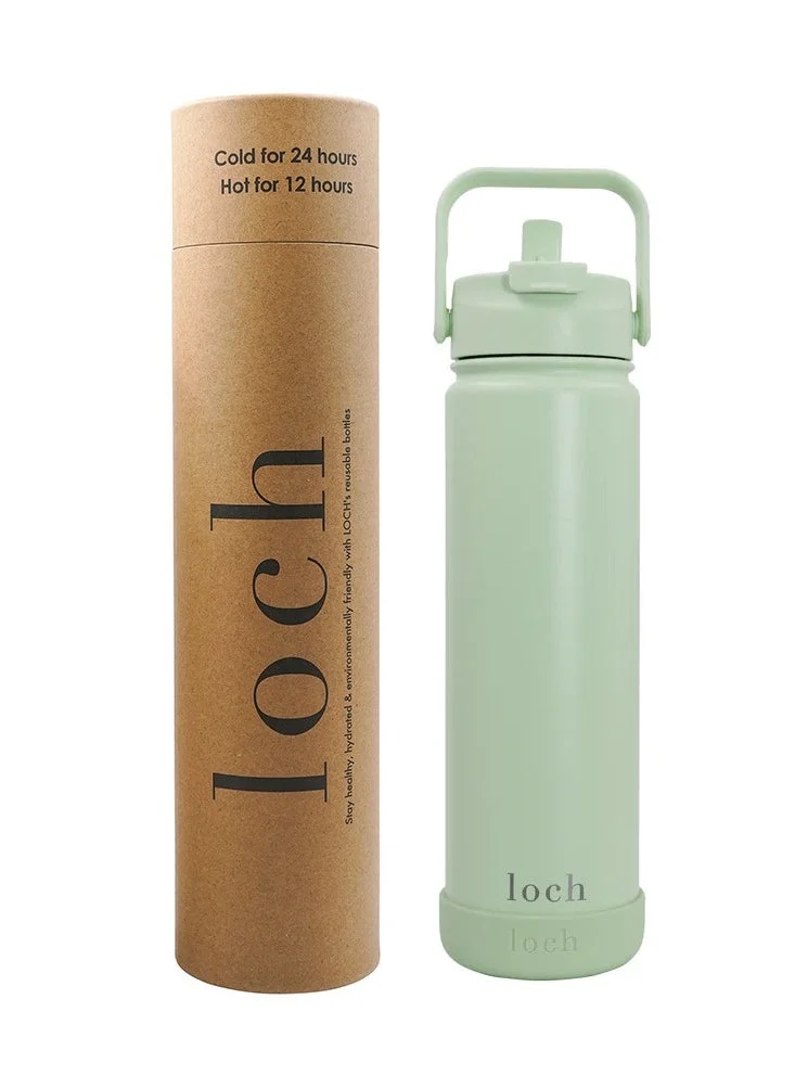 LOCH 650 ml Matcha Mint Monochrome Bottle