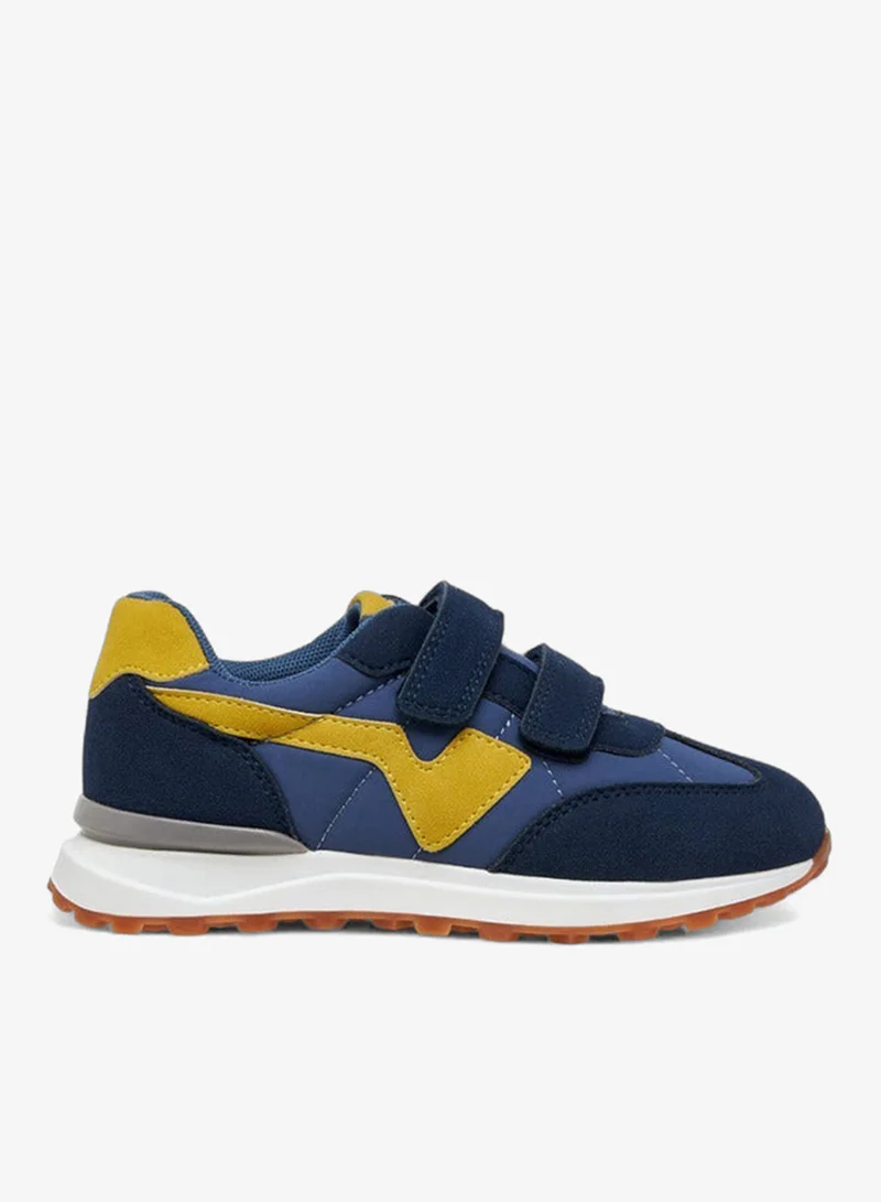 جونيورز Boys Hook & Loop Sneakers