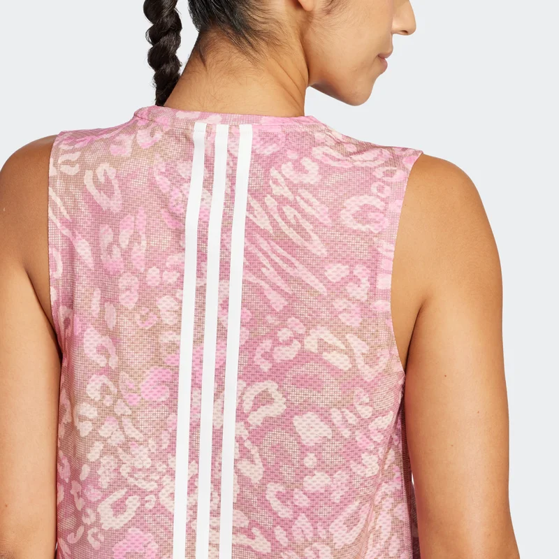 adidas Own the Run CLIMACOOL 3 Stripes Tank