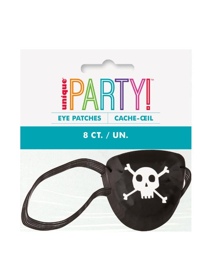 Unique Pirate Eye Patch Pack Of 8 - Image 1