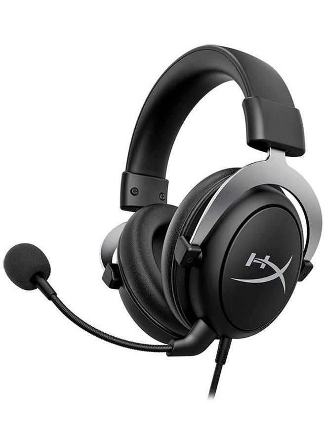 HyperX HHSC2-CG-SL/G CloudX Wired Noise Cancelling Gaming Headset with Detachable Microphone - Black - Image 1