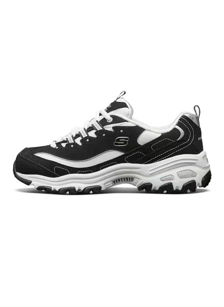 SKECHERS - Skechers New Spring And Summer Breathable Classic Thick Sole Heightening Casual Sports Shoes - Image 1