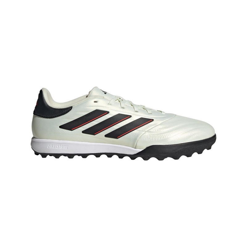 Adidas Unisex-Adult Copa Pure II League Turf, Ivory/Black/Solar Red, 8 - Image 2