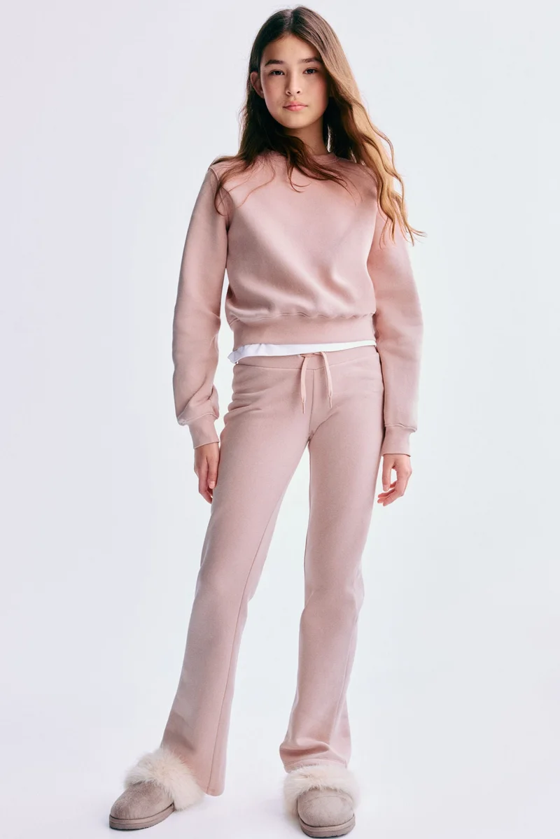 H&M 2-piece brushed-inside sweatshirt set