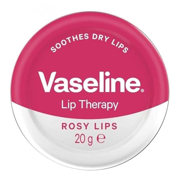 Vaseline Lip Therapy Rosy Lips, Rose and Almond Oil, 20g, SPF 15, Pink - Image 1
