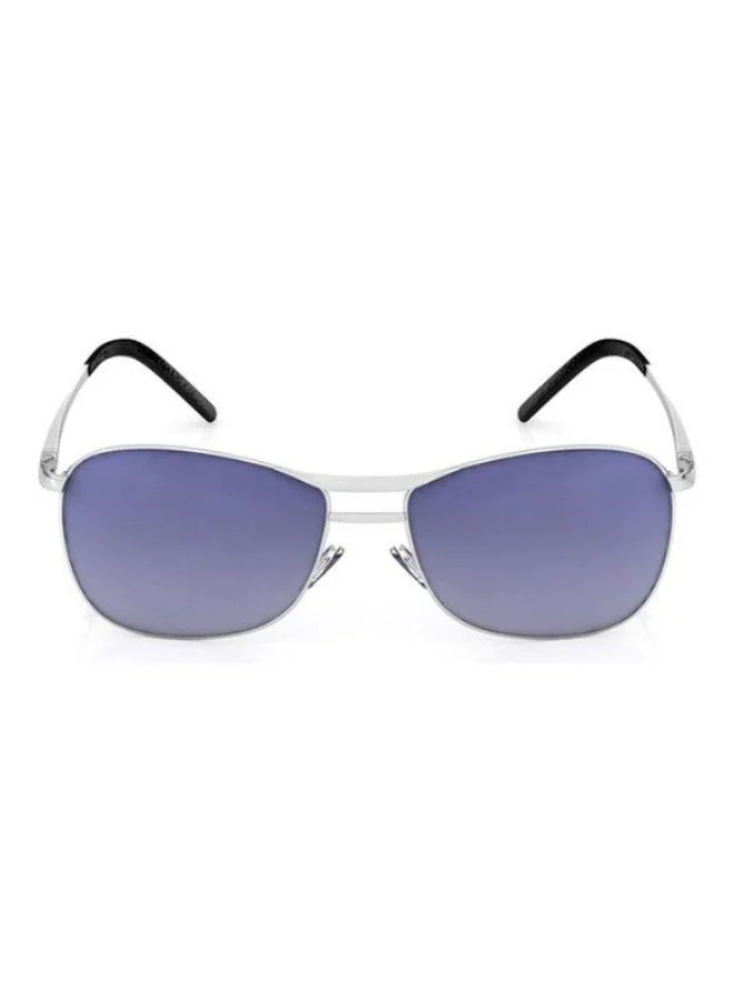 fastrack Grey Navigator Men Sunglasses (M032BU1|60)