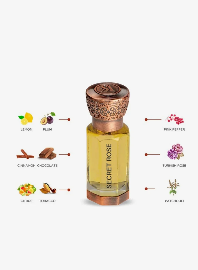 عطور سويس اربيان زيت عطر الورد السري  مل