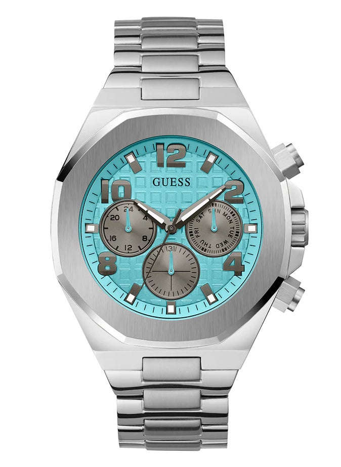 GUESS Mens Silver Tone Multi-function Watch GW0489G3 - pzsku/Z01662234025B644C1CF3Z/45/_/1741519031/cfab1449-1436-4950-a851-c75005215304