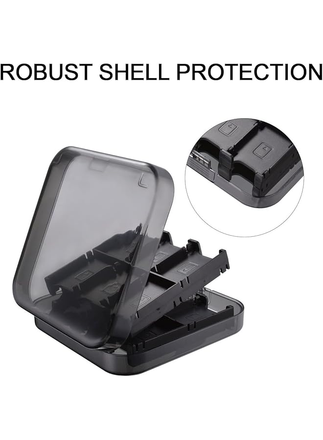 Aputue Game Card Case Switch Accessories Slim Portable Game Organizer Game Storage Case For 24 Switch Games Game Cards Or Tf Card Games Holder Organizer Suitable For Switch Lite  - Image 4
