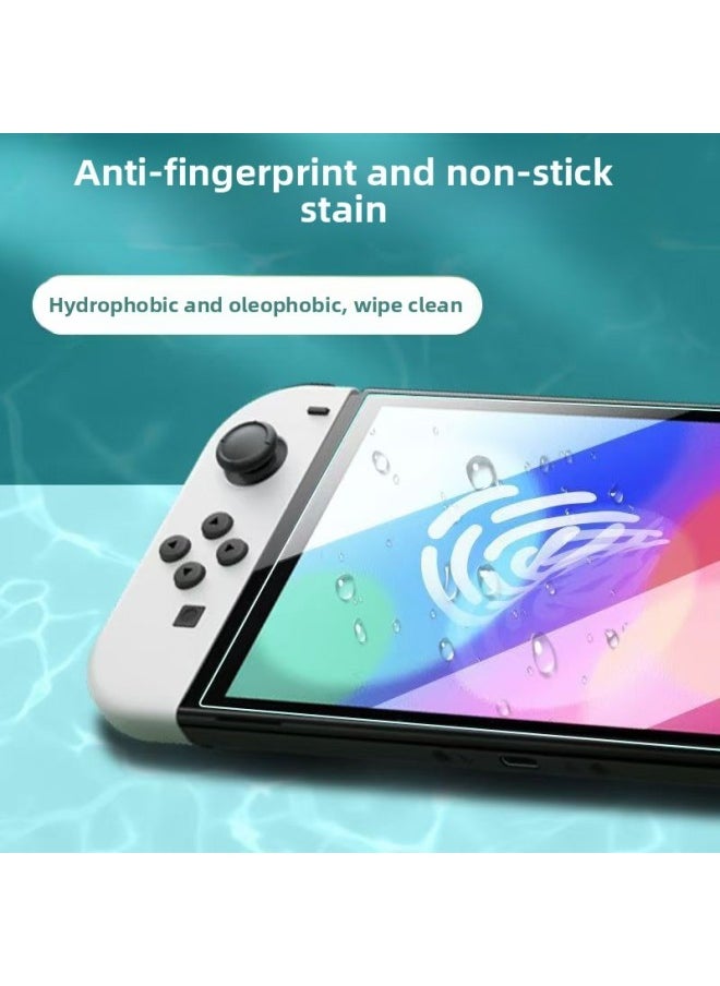 Generic For Switch OLED Tempered Film Nintendo Lite Game Machine Film Switch2 Screen Protector-Color:Switch Lite High-definition Tempered Film (2 Pieces)  - Image 3