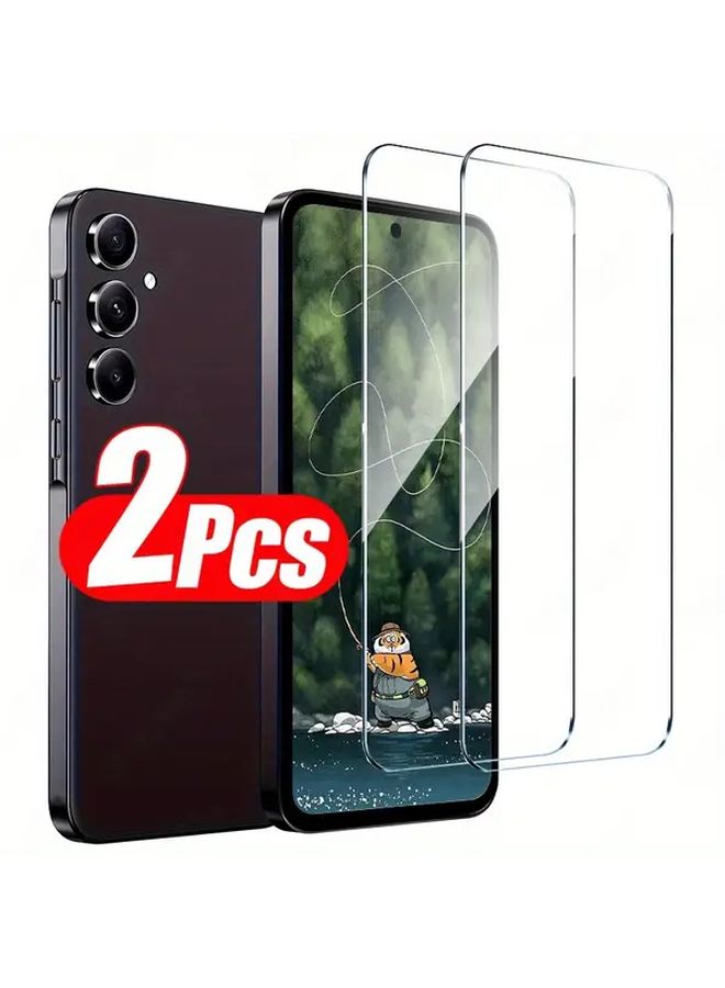 HD Screen Protector Tempered Glass For Samsung Galaxy A23 Scratch Resistant 2 Pack - Image 1