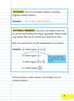 Everything You Need to Ace Pre-Algebra and Algebra I in One Big Fat Notebook  - Image 4