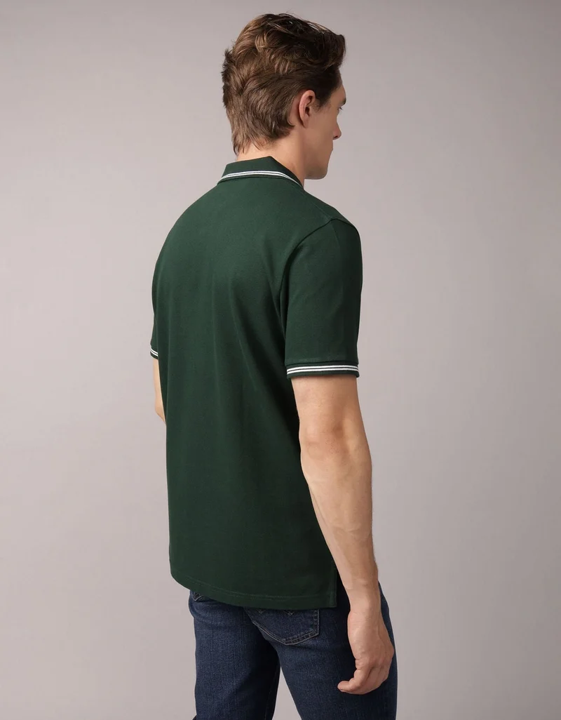 امريكان ايجل تي-شيرت بولو من نسيج البيكيه