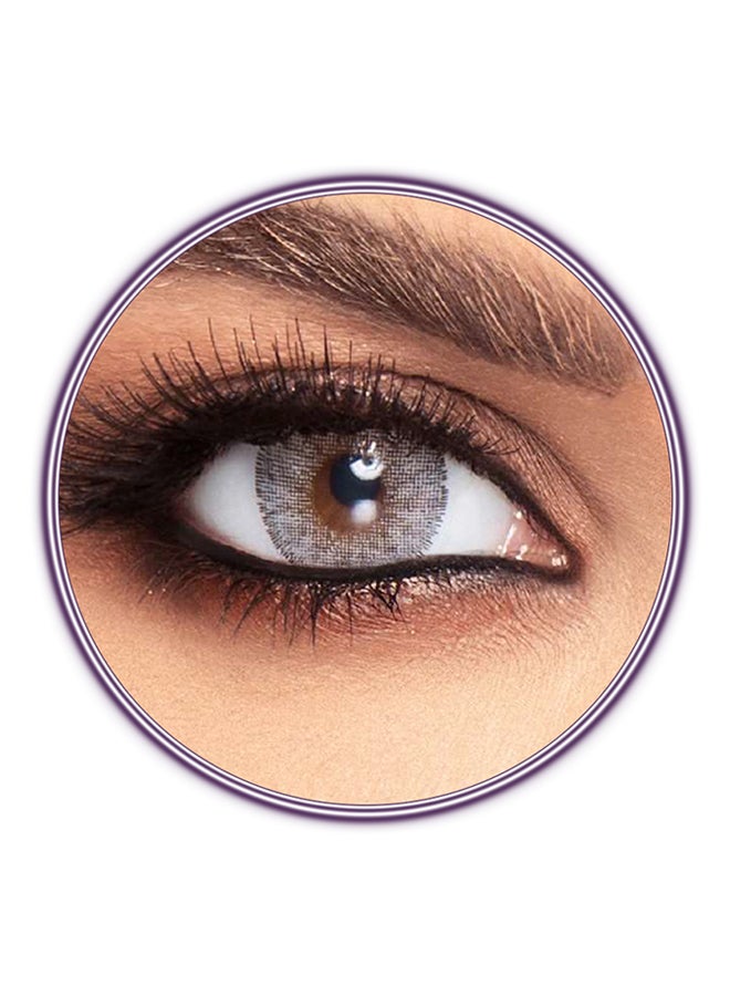 Luminous Unisex Pack Of 2 Latin Grey Yearly Disposable Contact Lenses - Image 1