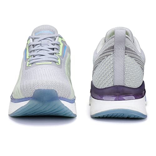 BERSACHE Premium Sports,Gym, Trending, Stylish Running Shoes for Men (Grey) - Image 3