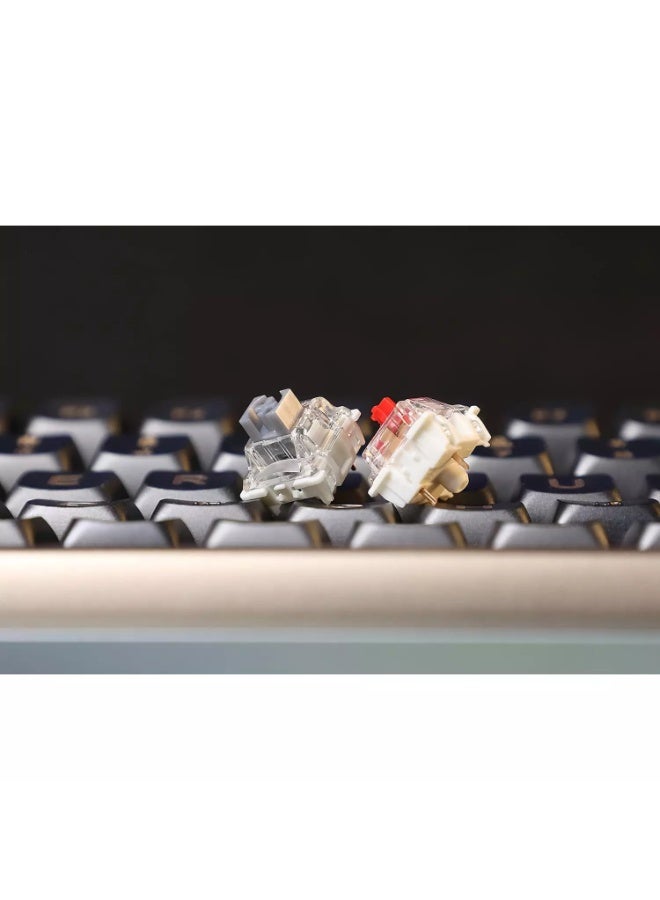 GATERON G Pro 3.0 Yellow Tactile Switches RGB Pre-lubed 5 pins for Gaming Mechanical Keyboard (Pack 35) - Image 5