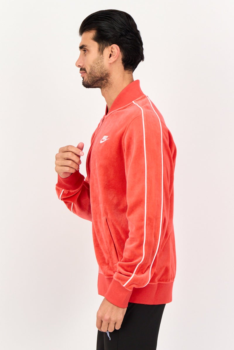 Nike Men Sportswear Fit Long Sleeve Outdoor Jacket, Red - Image 3