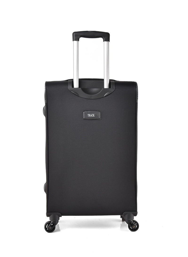 TRACK Luggage fabric set 3 pieces, 28/24/20 inch  Black - Image 5